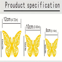 Hollow Out Butterfly Room Decoration