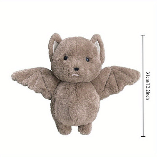 Bat Plush Toy Soft Filled Stuffed Animal with Expressive Eyes - Mixed Colors