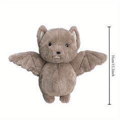 Bat Plush Toy Soft Filled Stuffed Animal with Expressive Eyes - Mixed Colors