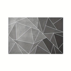 Non Slip Geometric Kitchen Floor Mat Soft and Durable Rug