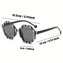 Kids Striped Sunglasses UV400 Protection