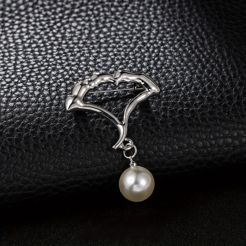 Minimalist Hollow Cross Scarf Clip Ring for Women & Girls