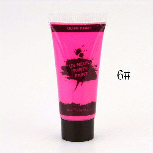 Blacklight Neon Body & Face Paint Kit Party Supplies