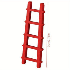 1pc Wooden Ladder Model Dollhouse 1:12 Scale OB11 BJD Collectibles