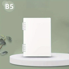 B5 Non-slip Hand Notebook Binder Detachable Soft Loose-leaf Office Notepad