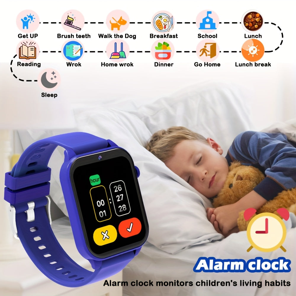 ERUN Kid's Smart Watch HD Touch Screen Camera Alarm Flashlight