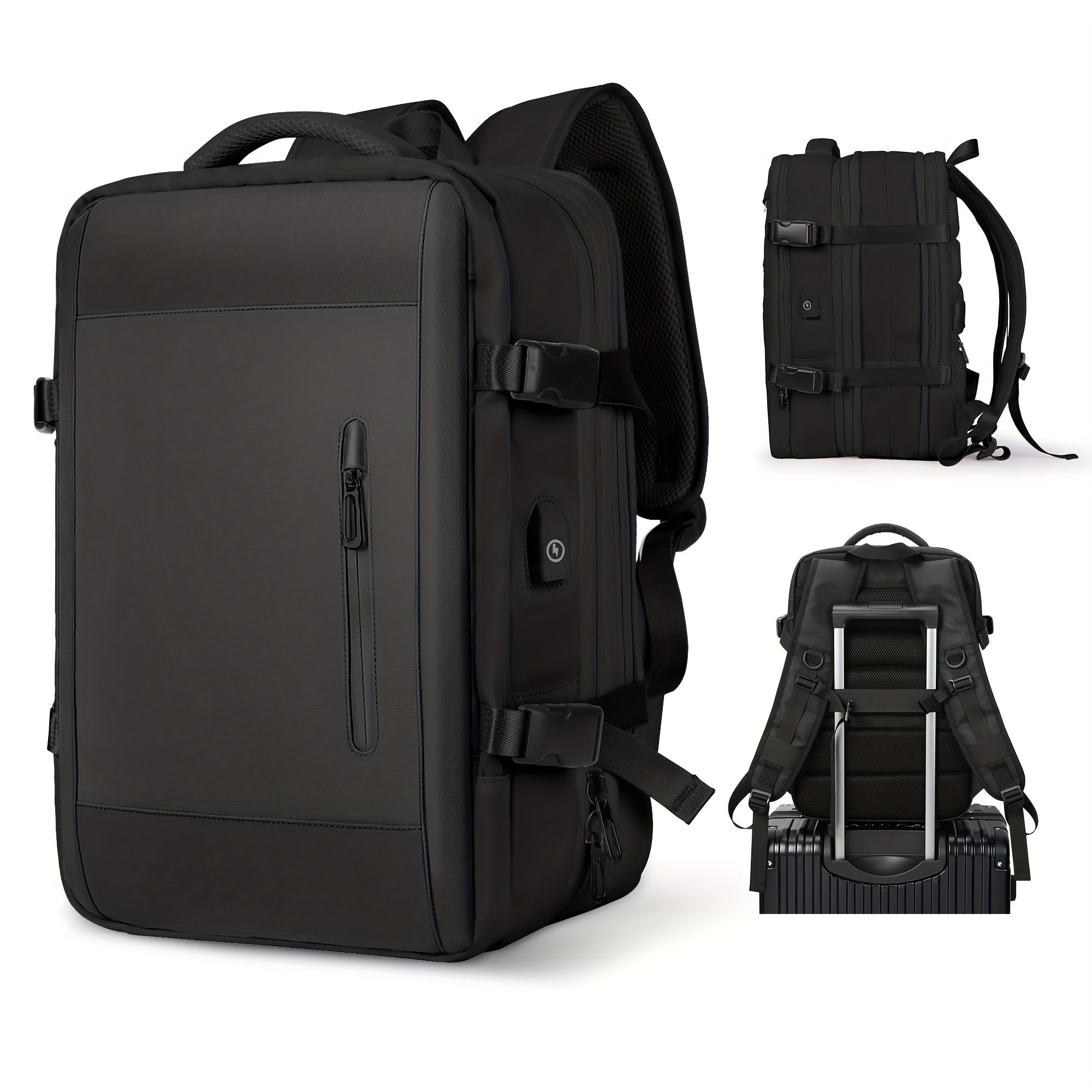 Men's Casual Adjustable Large Capacity Backpack