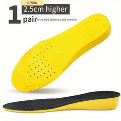 Invisible Height Increase Insoles - Breathable Shock Absorption