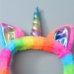 Colorful Unicorn Ear Muffs Winter Warm Ear Protection