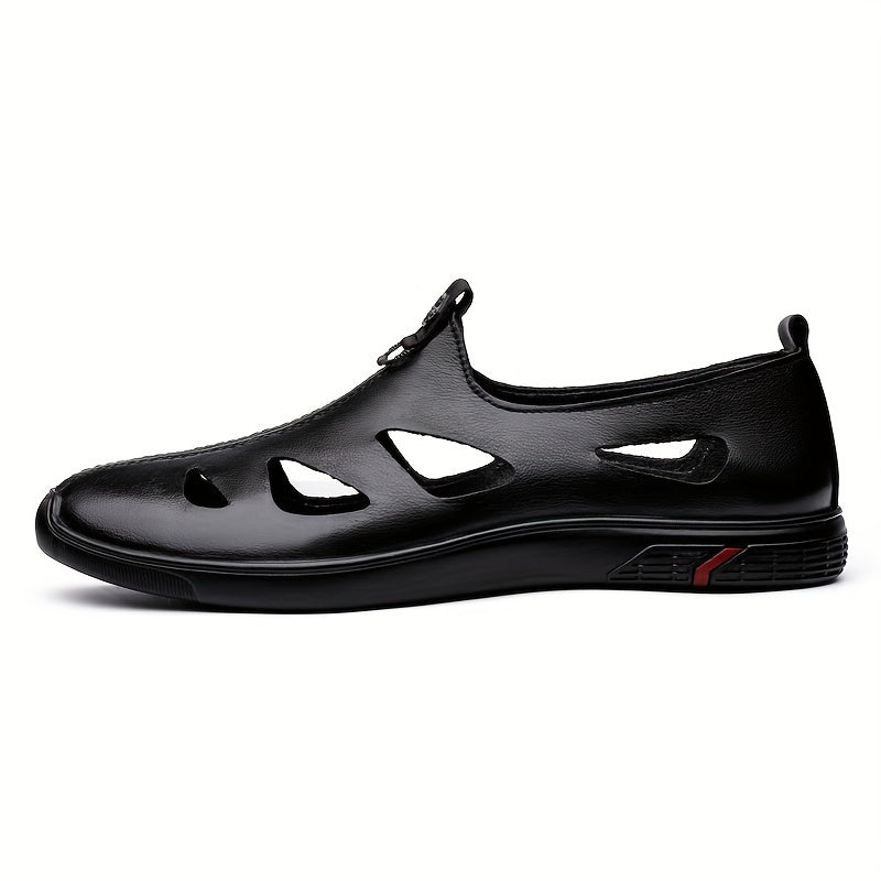 Men's Hollow Out Loafer Shoes Lightweight Sandals