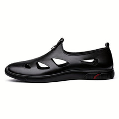 Men's Hollow Out Loafer Shoes Lightweight Sandals
