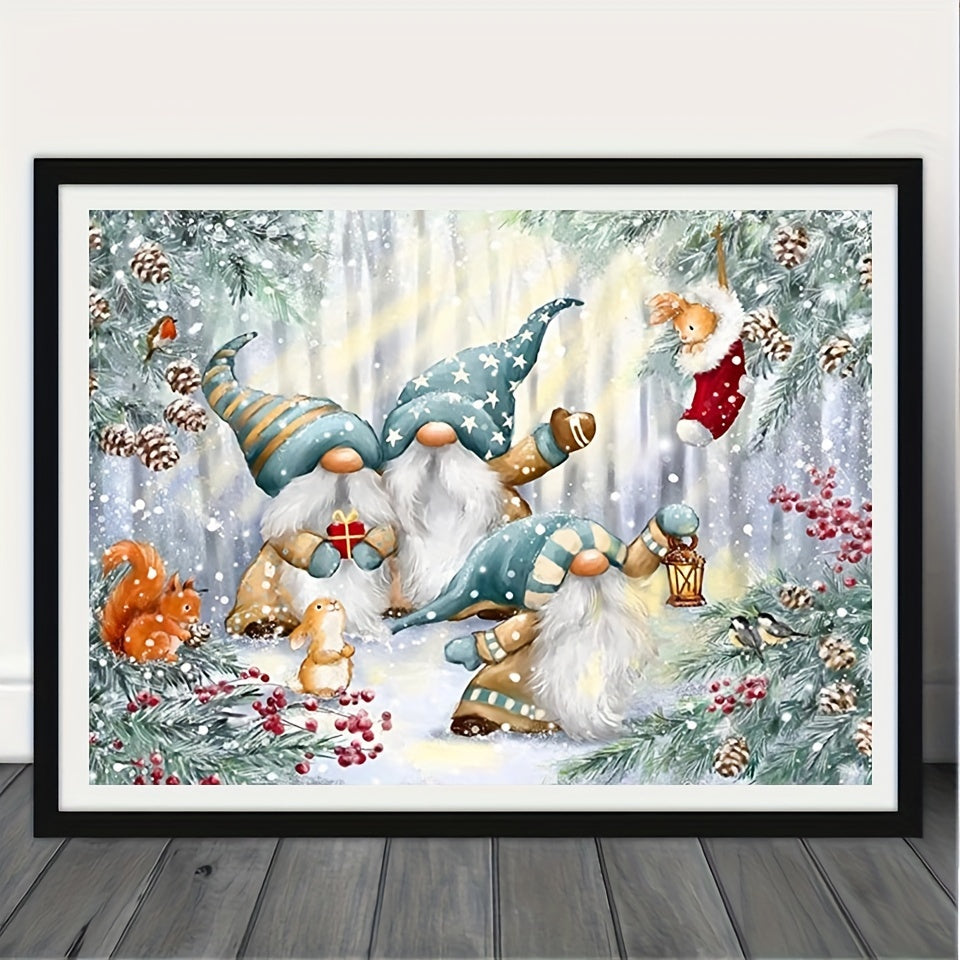 Christmas Santa 5D Diamond Painting Kit DIY Embroidery Home Decor Gift