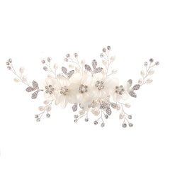 Crystal Bridal Hair Comb Pearl Wedding Hair Comb Bridal Comb