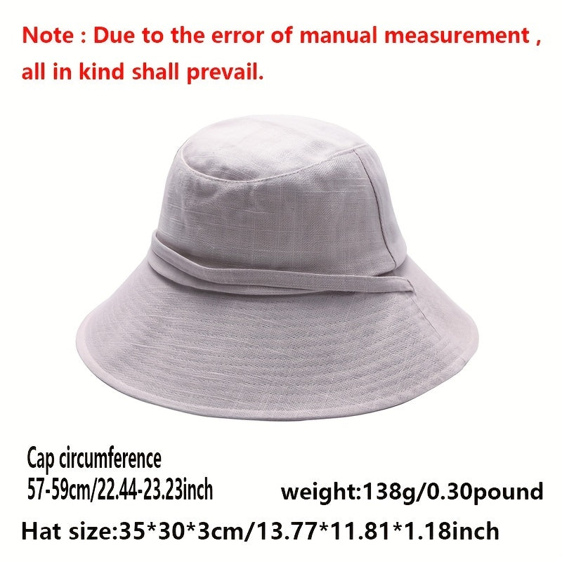 Women's Casual Bucket Hat Lightweight Sun Hat for Summer