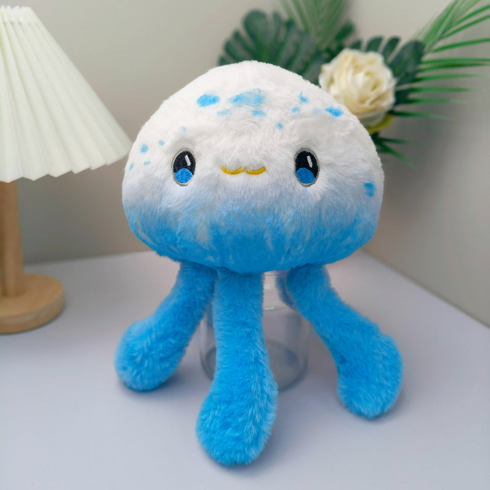 Ocean Aquarium Jellyfish Seahorse Plush Toy Cartoon Gift