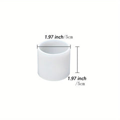 Cylindrical Candle Molds Resin Soap Clay Craft