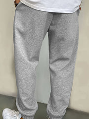 Men's Crown Print Joggers Outdoor Active Sweatpants