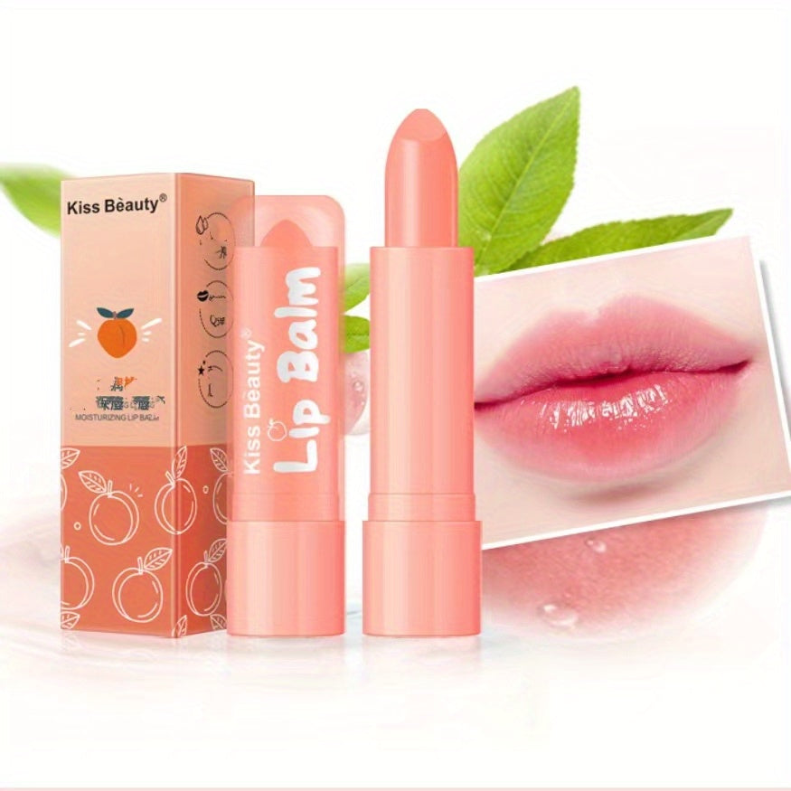 Hydrating Lip Balm - Peach Lipstick - Temperature Changing Lipstick