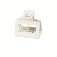 Matte Square Hair Claw Clip Non Slip Strong Hold Grip Hair Jaw Clip