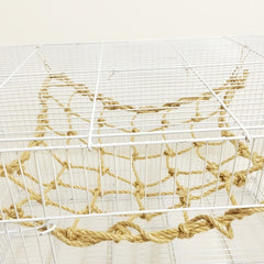 Parrot Climbing Nets Thick Hemp Rope Reinforced Hammocks
