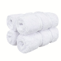 4pcs Cotton Washcloths Household Cleaning Rags Soft Absorbent Towel