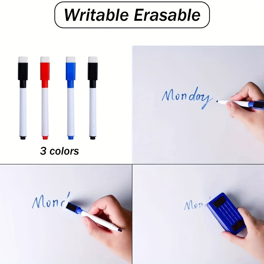 Magnetic Whiteboard Soft Whiteboard Wall Sticker 45 17 7 23 6in
