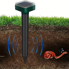 4 Packs Snake Repellent Ultrasonic Snake Repeller for Yard