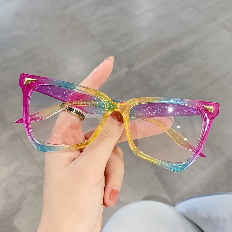 Y2K Irregular Frame Sunglasses Gradient Lens UV400