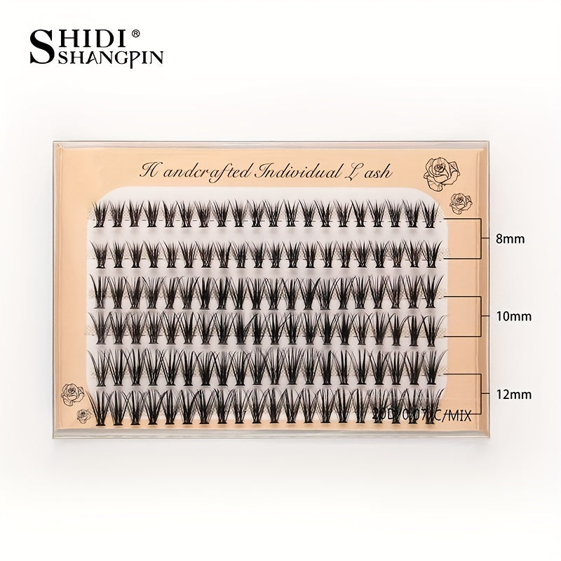 120 C Curl Individual Soft False Eyelashes - Extensions Box