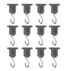 24PCS Rv Awning Hooks For Lights Camping Accessory Hangers Set