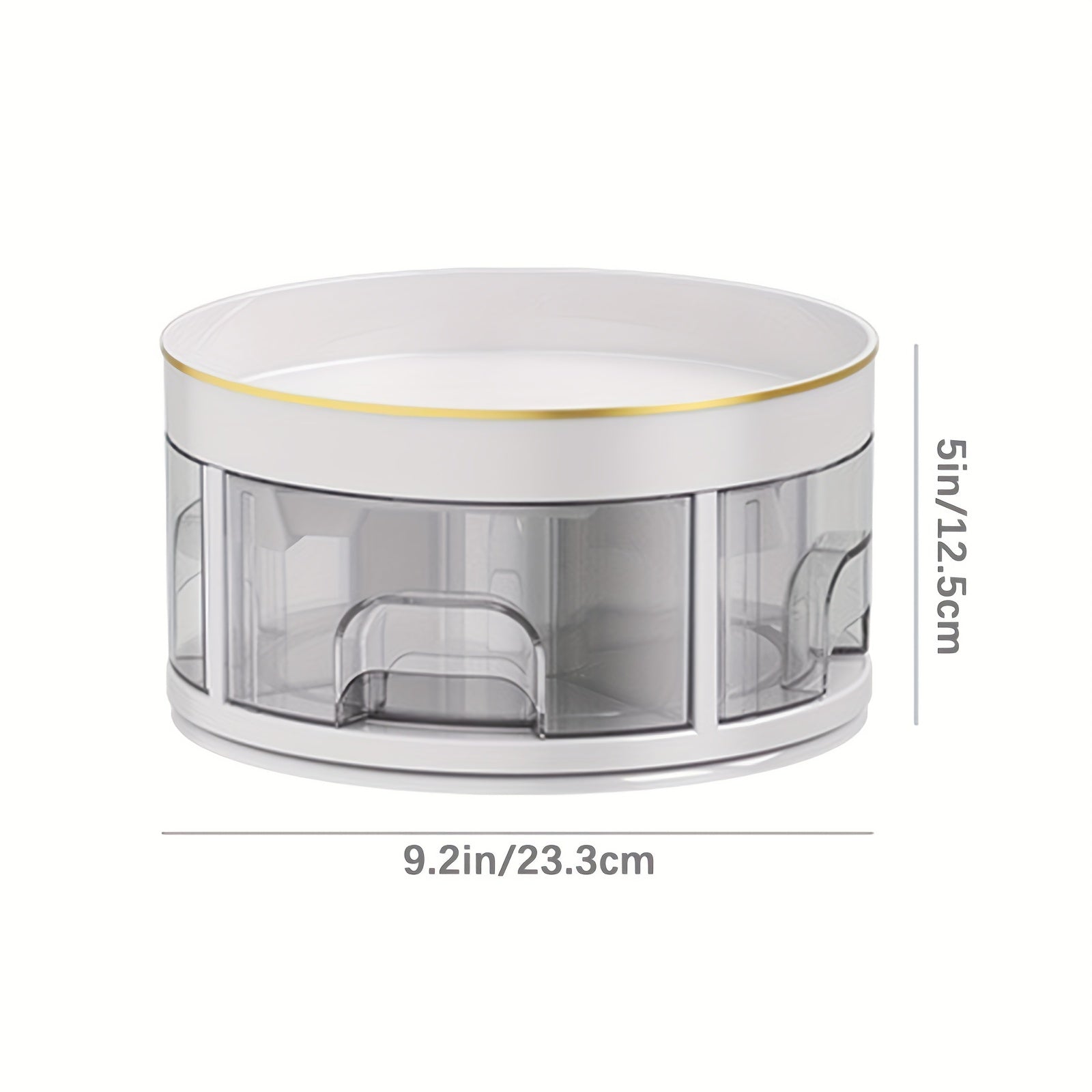 Rotary Seasoning Box Kitchen Storage Soy Sauce Bottle