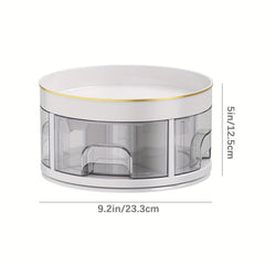 Rotary Seasoning Box Kitchen Storage Soy Sauce Bottle