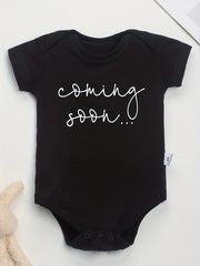 School Letter Pattern Cotton Dress For Boys & Girls 0-24M