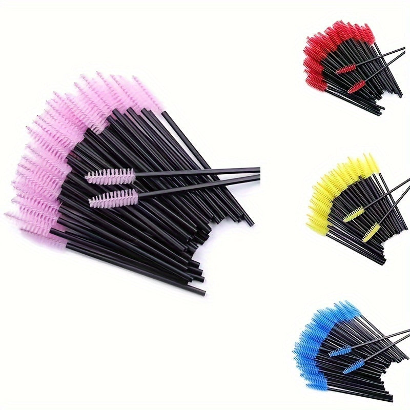 Set Of 50 Eyelash Wand Applicator Eyelash Extension Cord Women s Makeup Tool