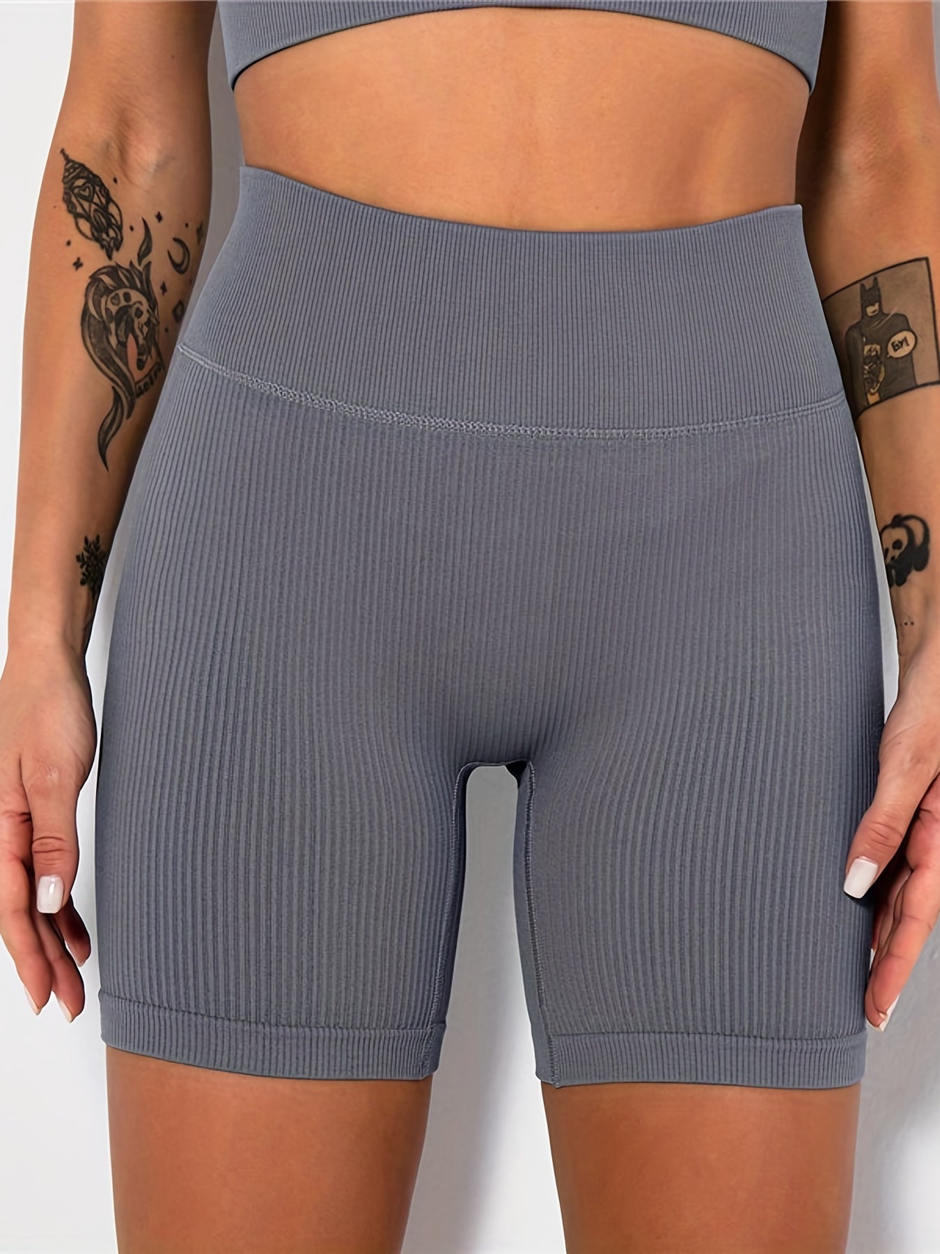 Seamless High Waist Yoga Shorts Women's Activewear