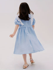 Plaid Princess Dress for Girls - Perfect for Summer Parties