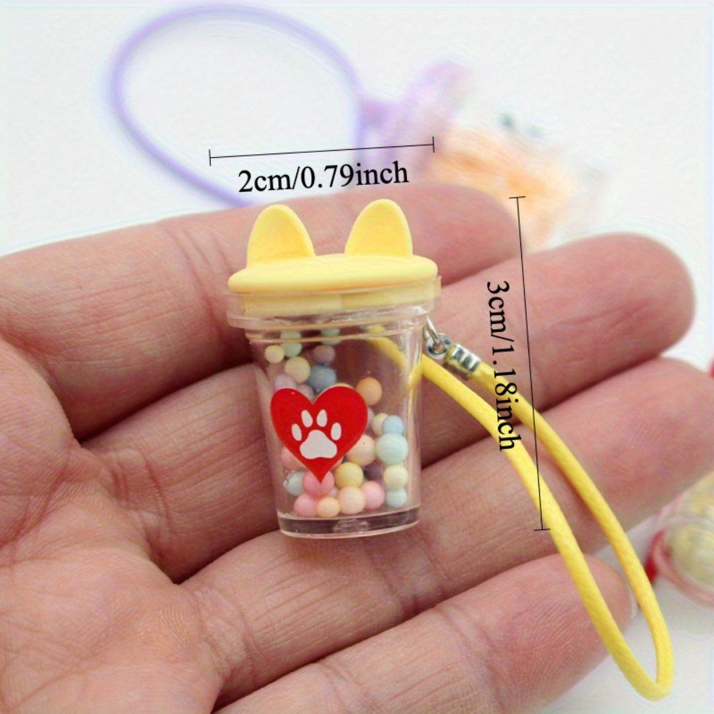 Mini Kettle Hollow Cup Model Learning Scene Doll House Miniature