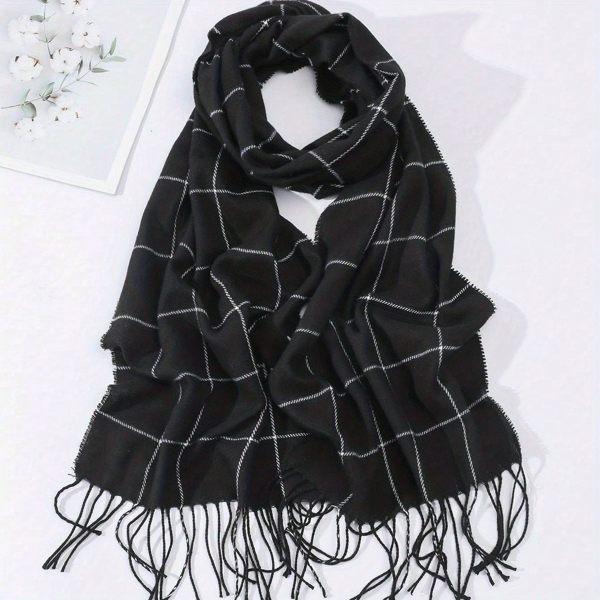 1pc Men's Retro Scarf