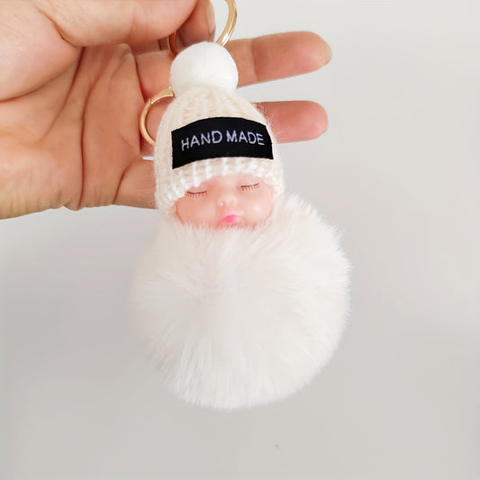 Sleeping Doll Keychain Plush Decoration