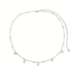 Crystal Pendant Tassel Waist Chain Elegant Belly Chain Women Decorative Accessor