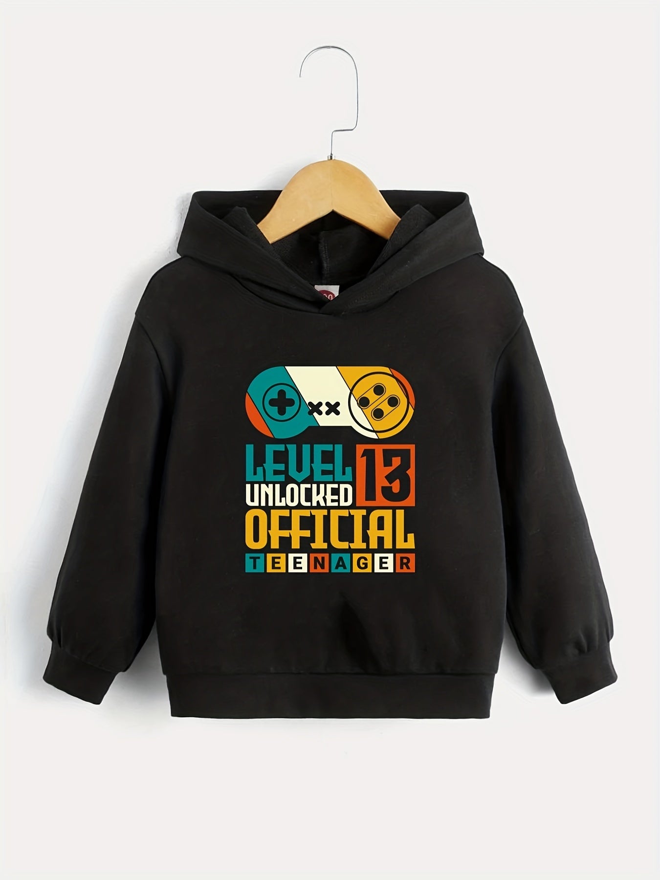 Gamepad Series Boys Hooded Sweatshirt