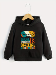 Gamepad Series Boys Hooded Sweatshirt