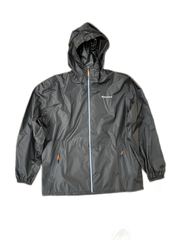 Men's Waterproof Hooded Rain Jacket Lightweight Shell