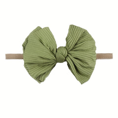 Threaded Bow Baby Decorative Headband