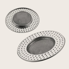 Stainless Steel Floor Drain Hair Catcher Anti Clogging Shower Sink Strainer