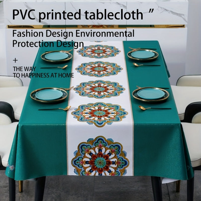 Waterproof Square Tablecloth Nordic Style Coffee Table Cloth