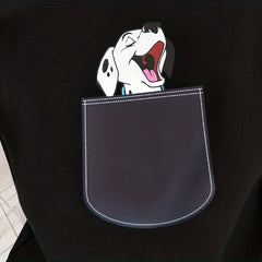 Dog Print Canvas Bag Eco friendly Shopping Bag