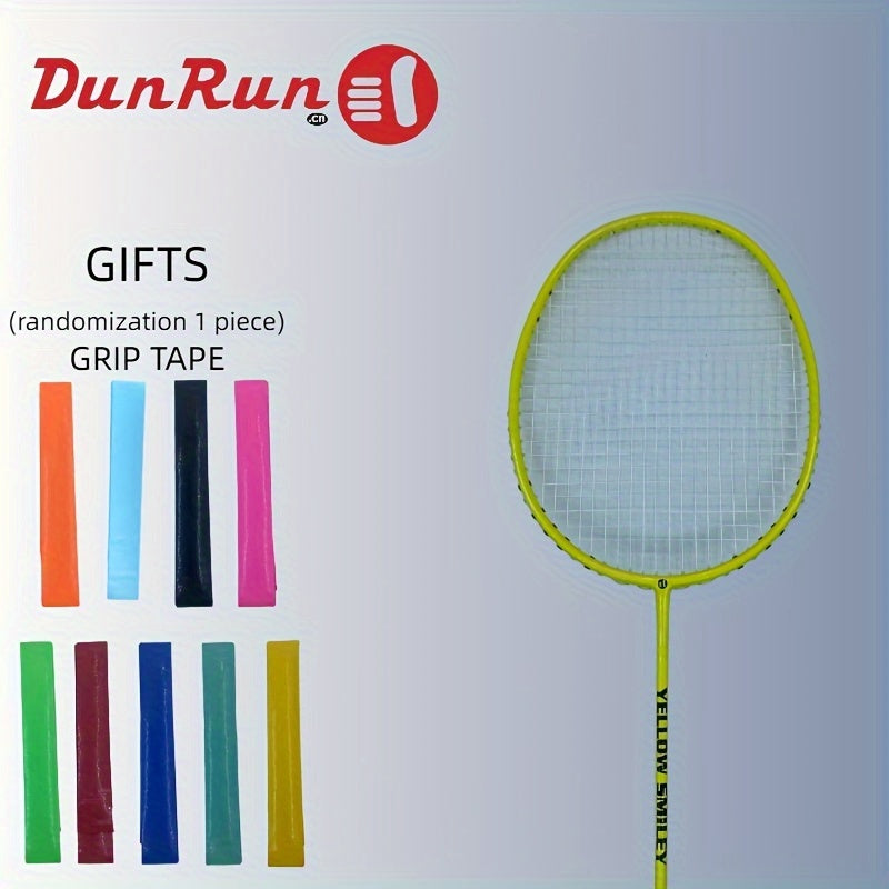 DUNRUN 1pc Badminton Racket High end Full Carbon Colorful Racket With Overgrip