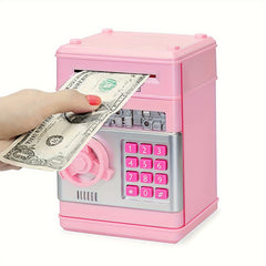 Piggy Bank Cash Coin Can ATM Bank Electronic Coin Money Bank