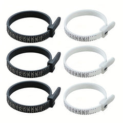 Ring Sizer Measuring Set Gauge Measure Tool Jewelry Sizing Tools 1-17 Rings Size